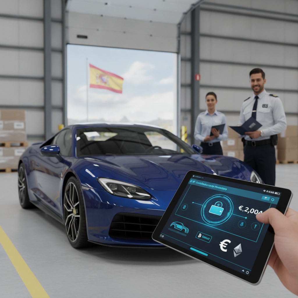 The Future of Automotive Logistics: Paying Import Car Customs Duties with Cryptocurrencies