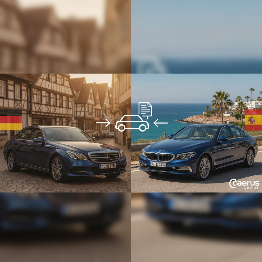 Comprar coche en Alemania y matricular en España: La guía definitiva de Caerus Group