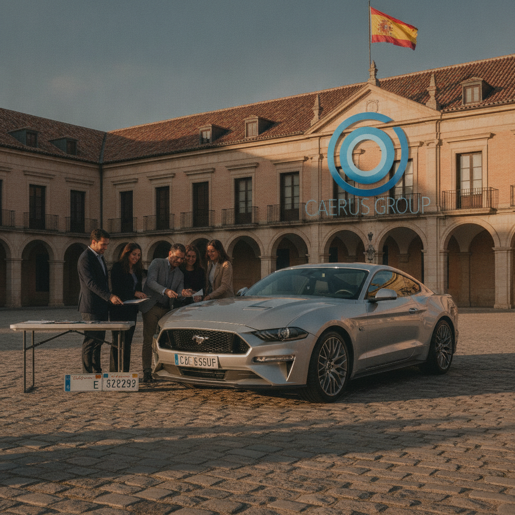Guía completa para matricular coche de Estados Unidos en España con Caerus Group