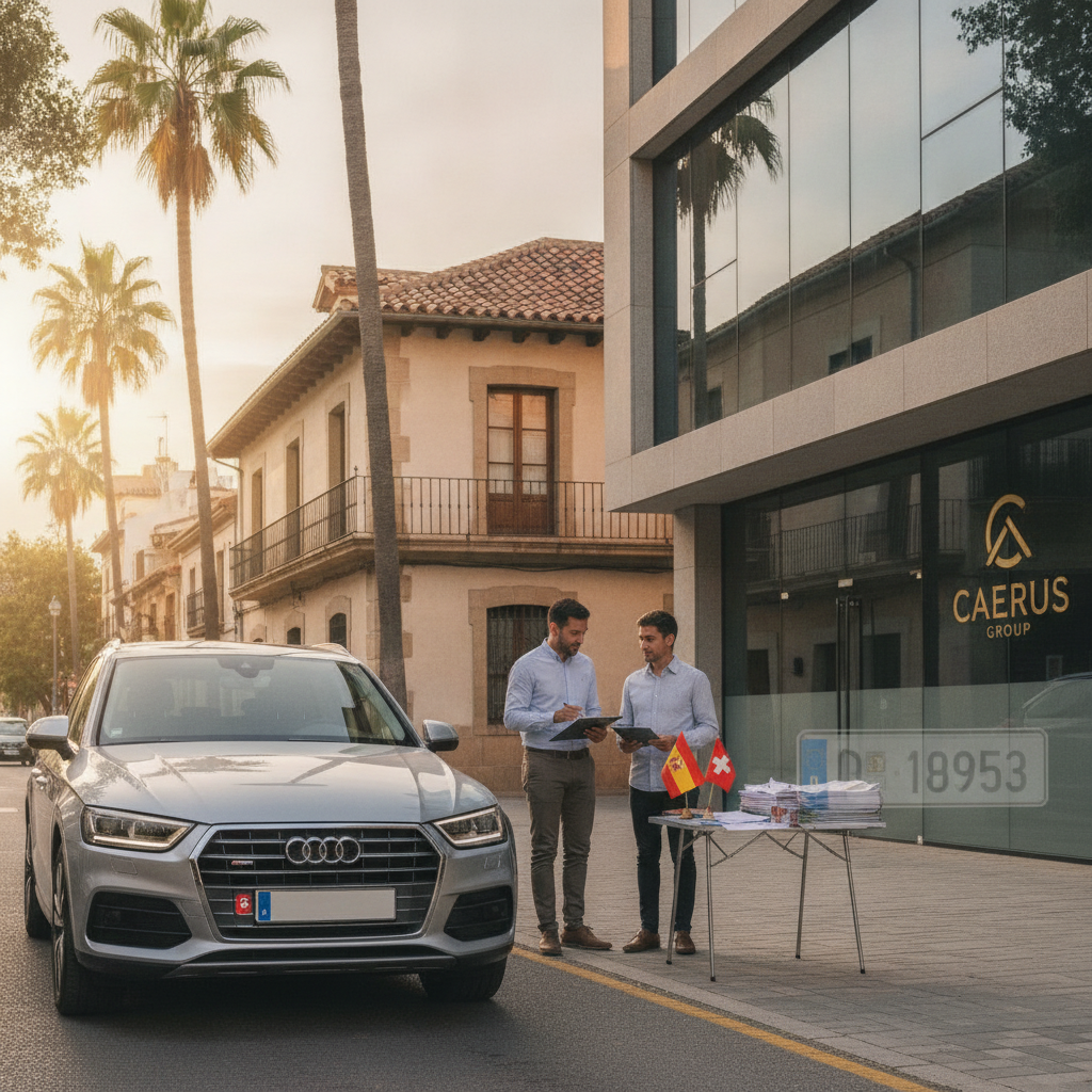 Guía completa para matricular coche de Suiza en España con Caerus Group