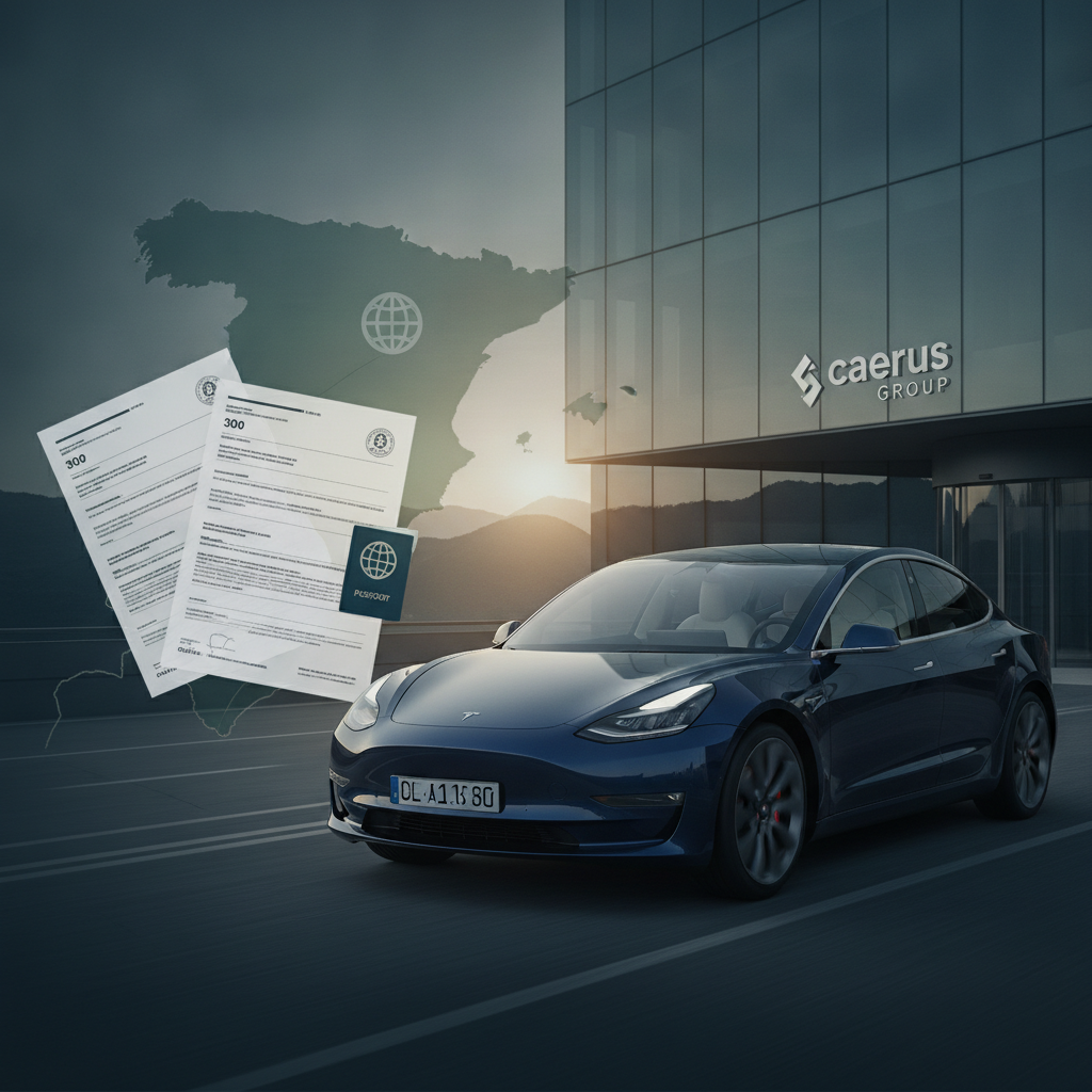 Importar un vehículo a España: Guía completa sobre el Modelo 309 o 300 coche extranjero