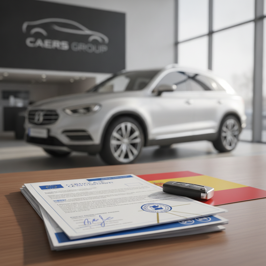 Todo lo que necesitas saber sobre el Certificado de Conformidad Europeo (COC) coche precio y trámite