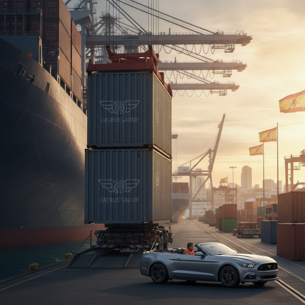 Importing a Car in a Container from the USA to Spain: A Comprehensive Guide